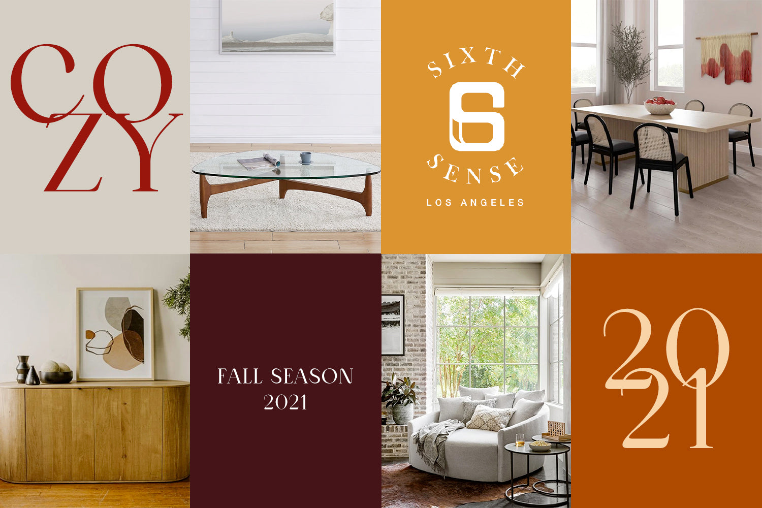 Get COZY for this upcoming season - FALL 2021