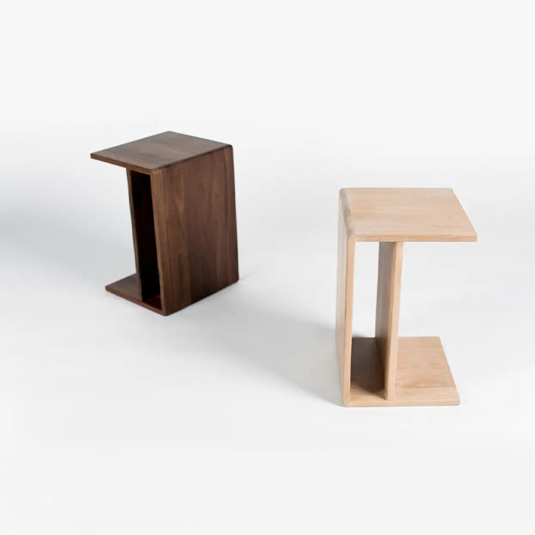 Hirok Side Table, White