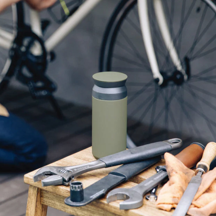 Kinto Travel Tumbler 500ml / 17oz, khaki