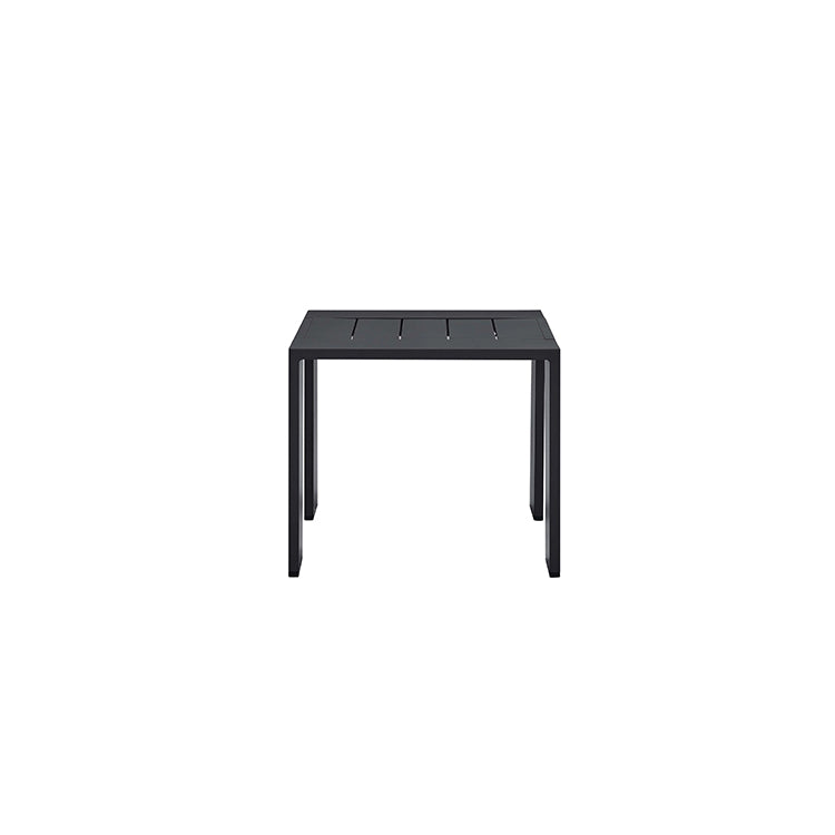 Credenza Outdoor Side Table, charcoal
