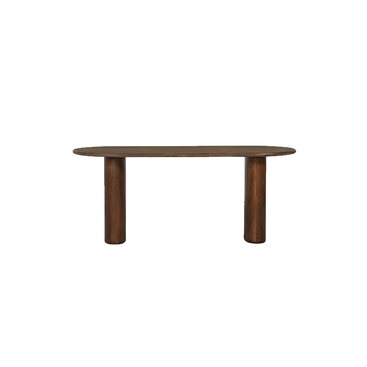Ovale 72" Wood Dining Table