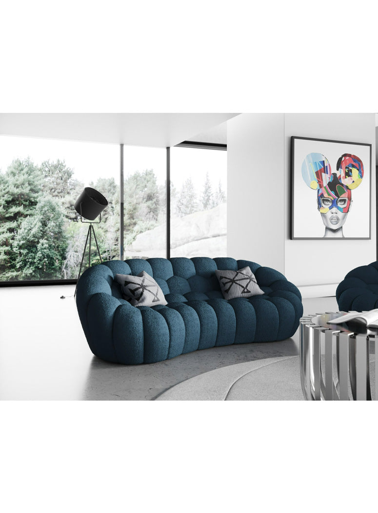 Veridian 86" Sofa, blue