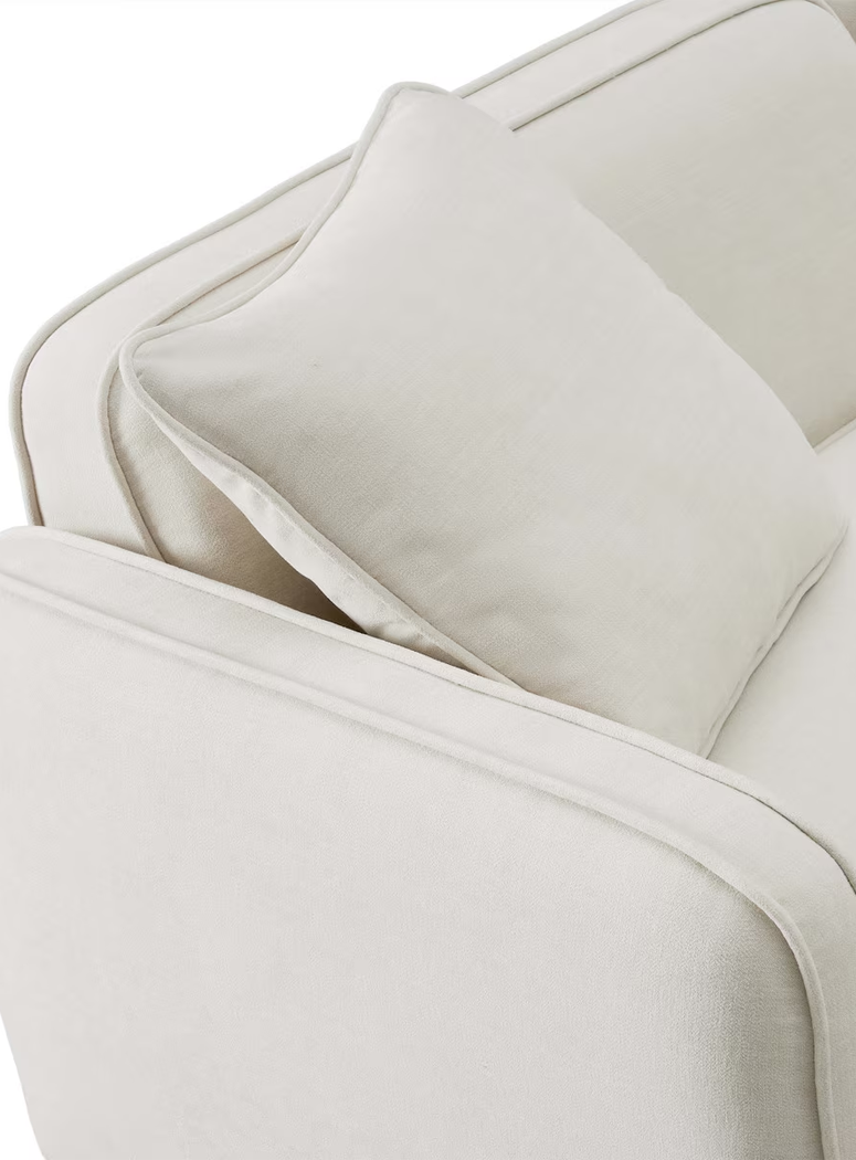 Syntara Linen Sofa,Sand