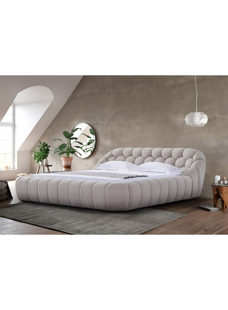 Veridian Eastern King Bed, beige