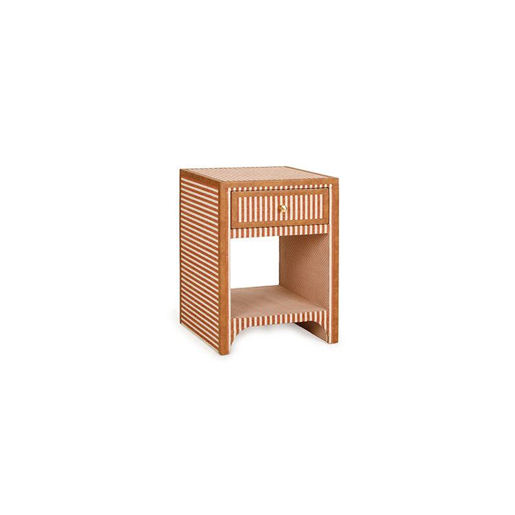 Kona 18" Nightstand, Terracotta