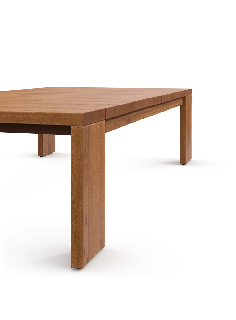 Credenza Outdoor Coffee Table, natural
