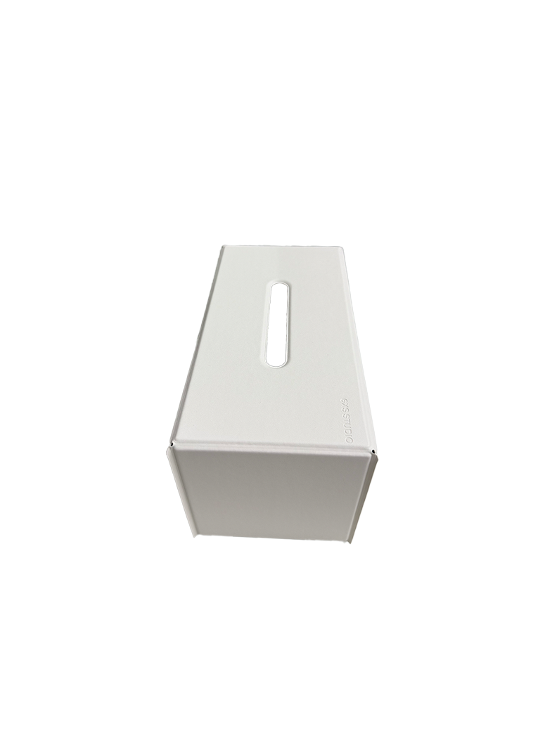 6XS Studio Tissue Case (L), White