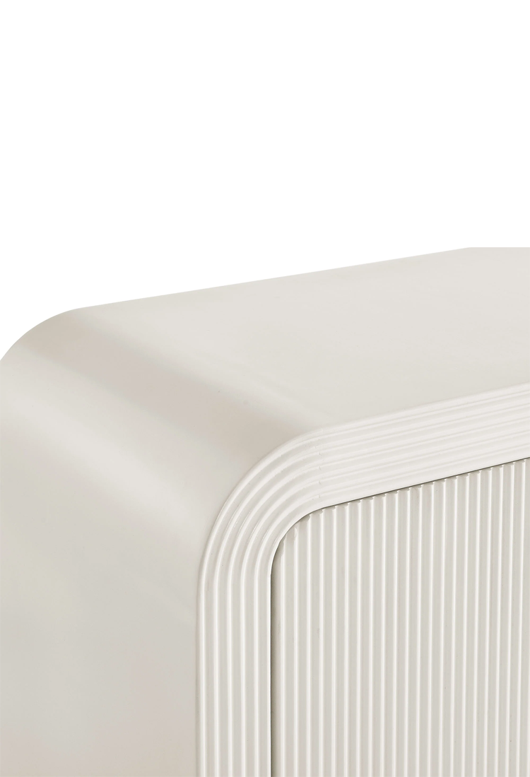 Timber 70" Sideboard Cabinet,White Matte