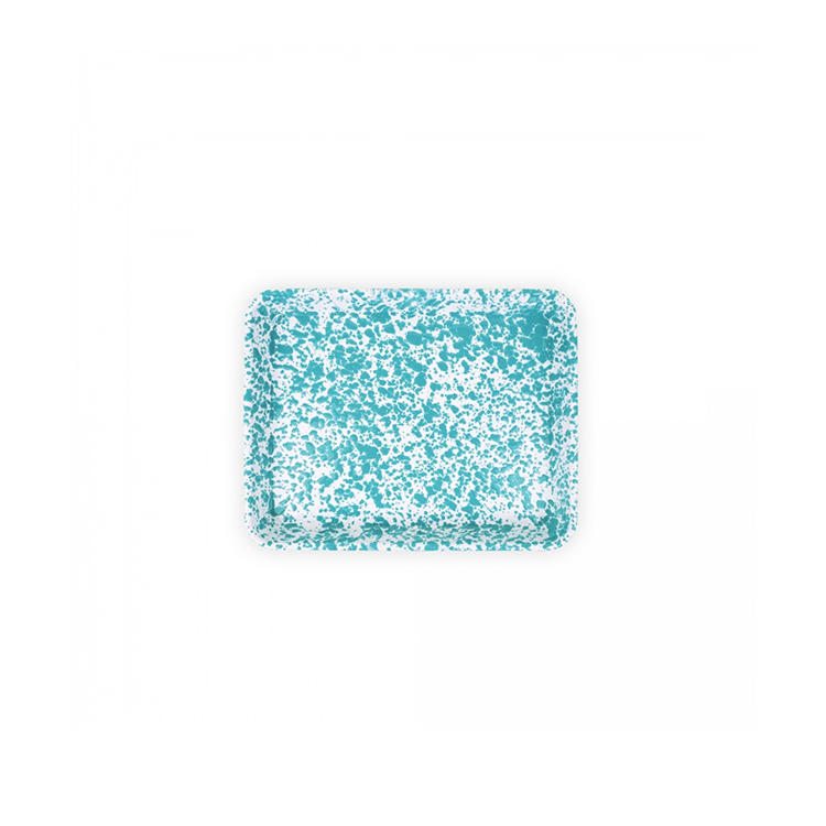 Crow Canyon Splatter Small Rectangle Tray