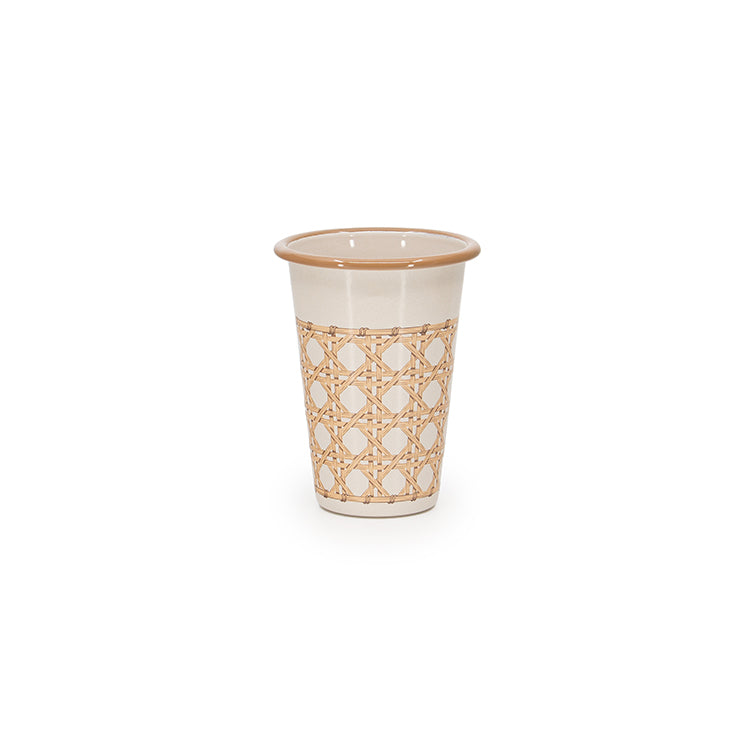 Crow Canyon Domino x CCH Wicker 14 oz Tumbler