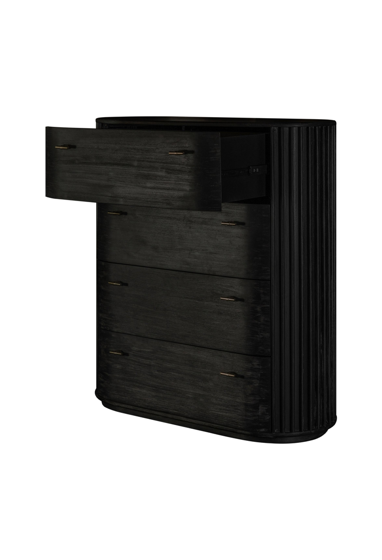 Cadenza Acacia Chest,Black
