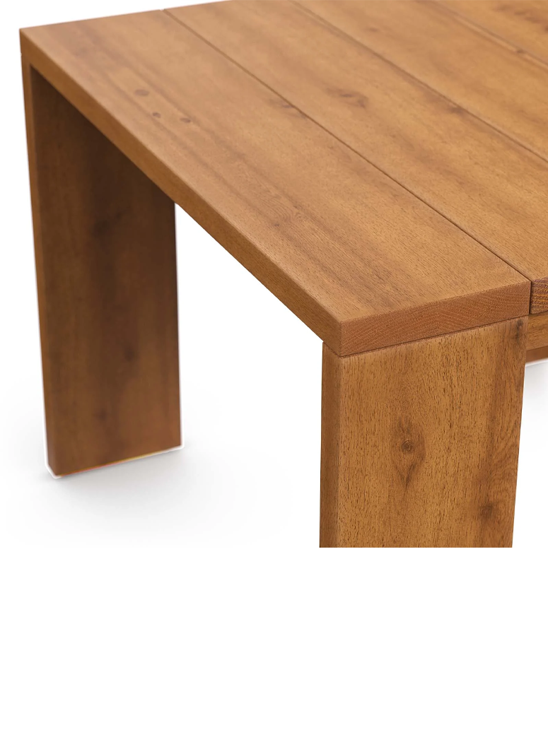 Credenza Outdoor Side Table, natural