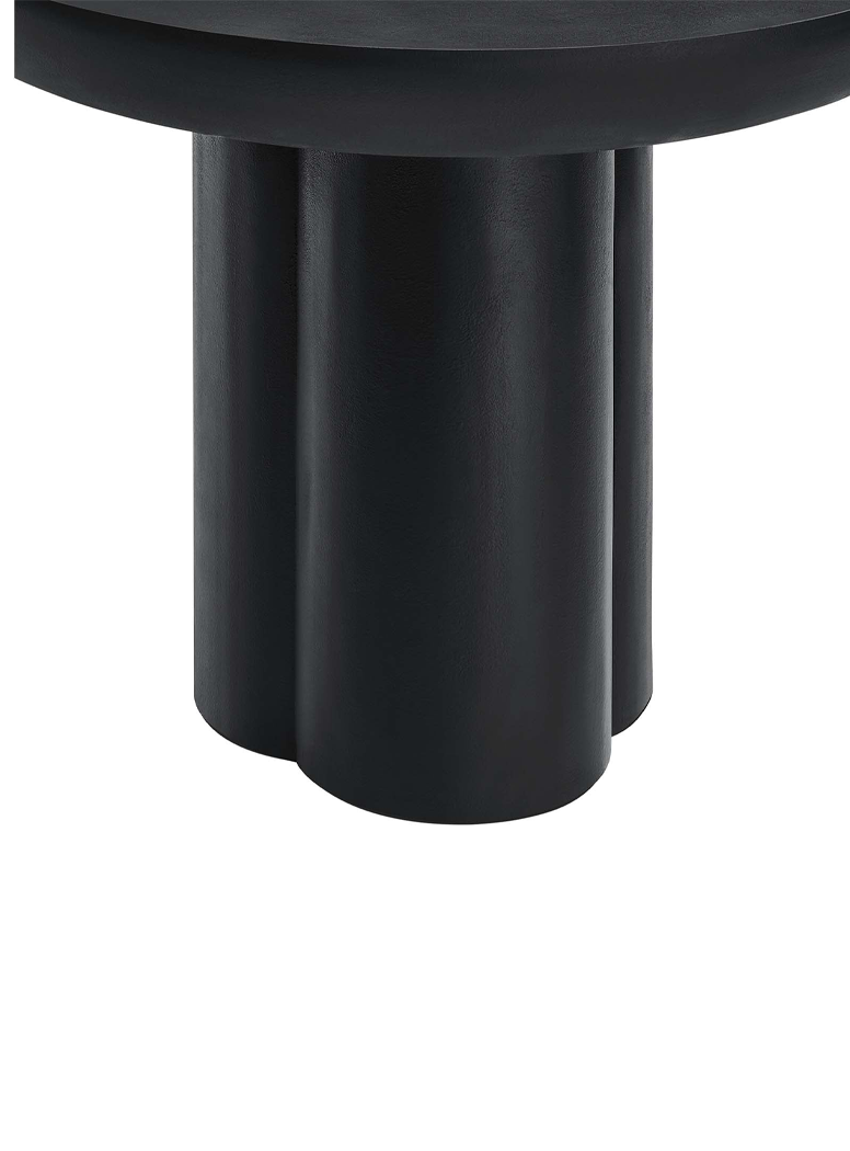 Pianc 40" Dining Table, Black