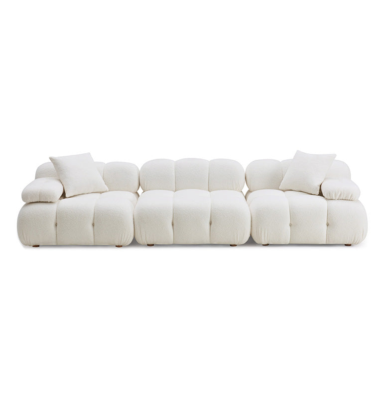 Huggy Cream Vegan Sofa