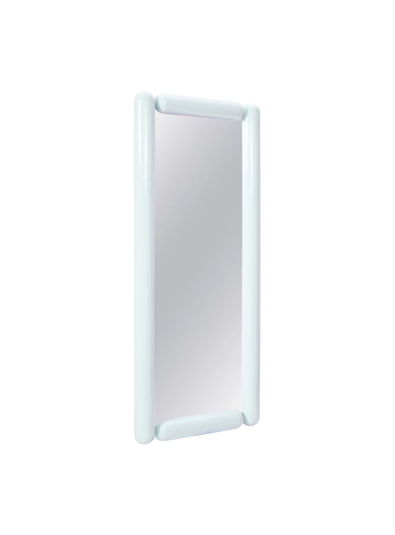 Voss Large Floor Mirror,Mint Blue