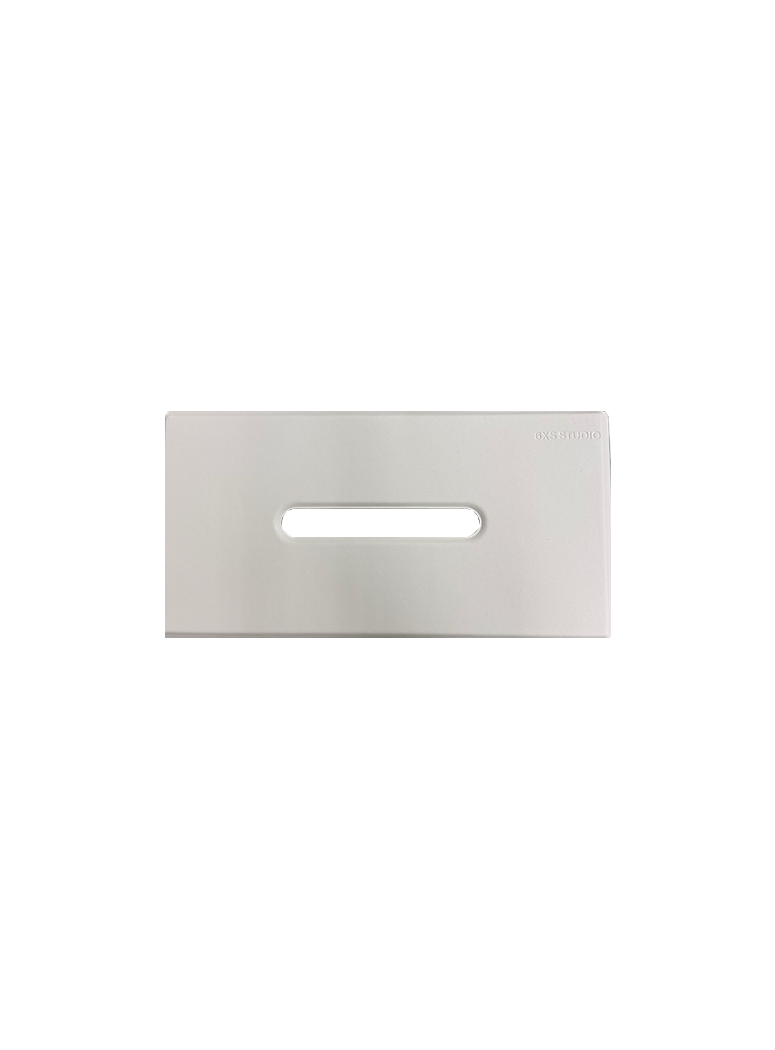 6XS Studio Tissue Case (L), White