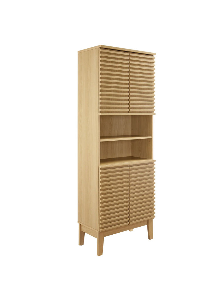 Chateau Bathroom Storage Cabinet,oak