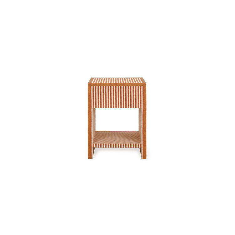 Kona 18" Nightstand, Terracotta