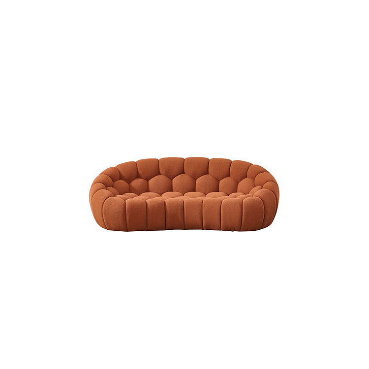 Veridian 86" Sofa, orange