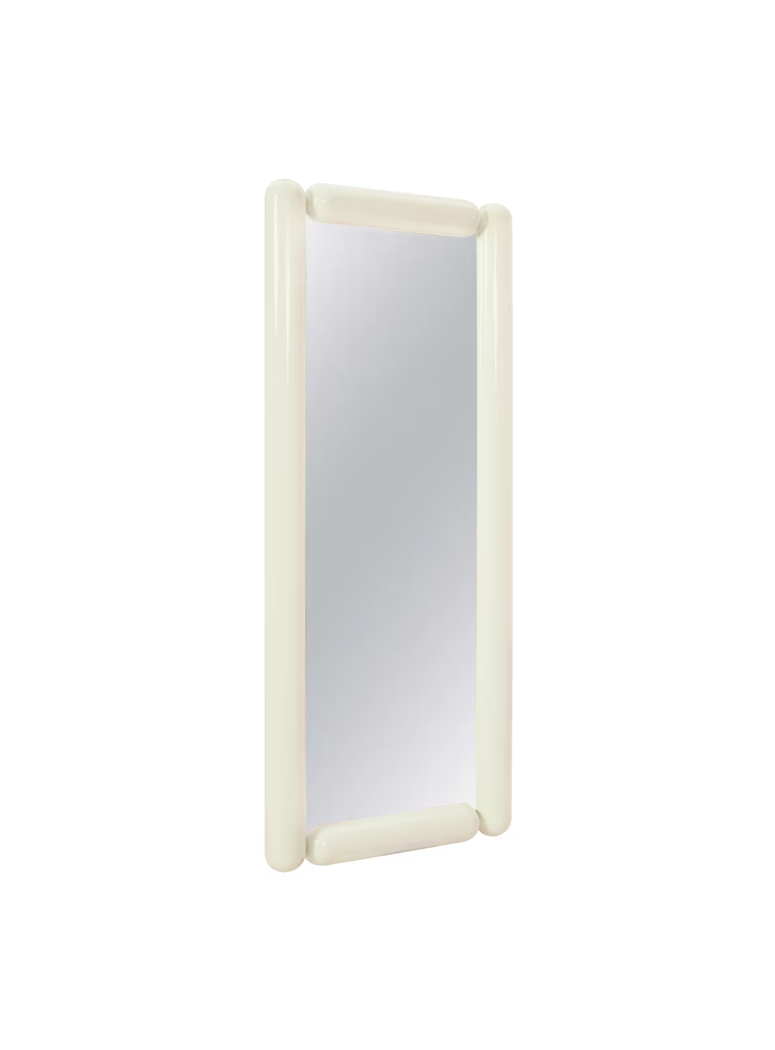 Voss Large Floor Mirror,Cream