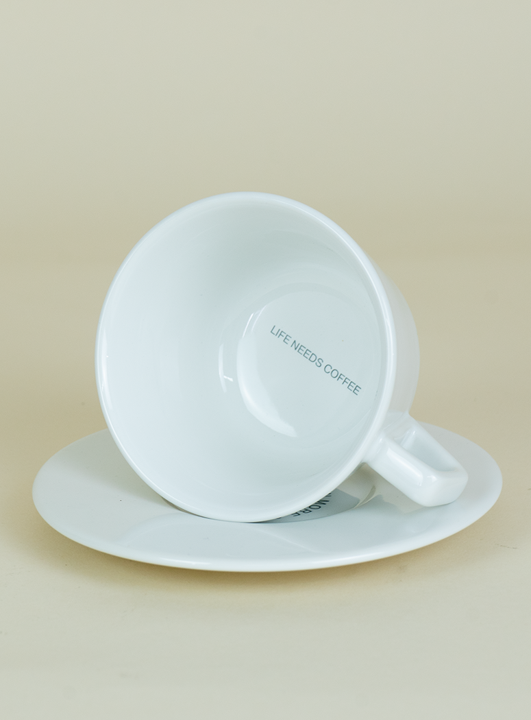 6XS Latte Cup with Sauser / 12oz