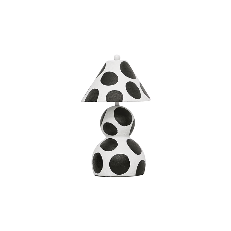 Lerry Black and White Table Lamp