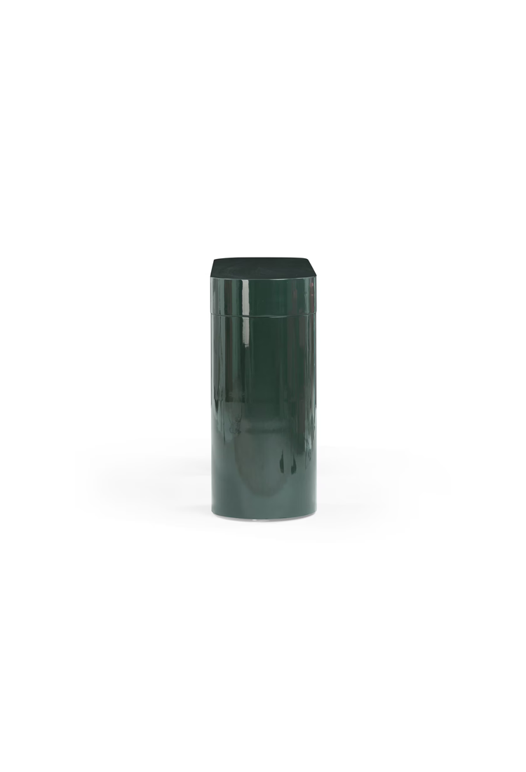 Nymera High Gloss Console Table,Green
