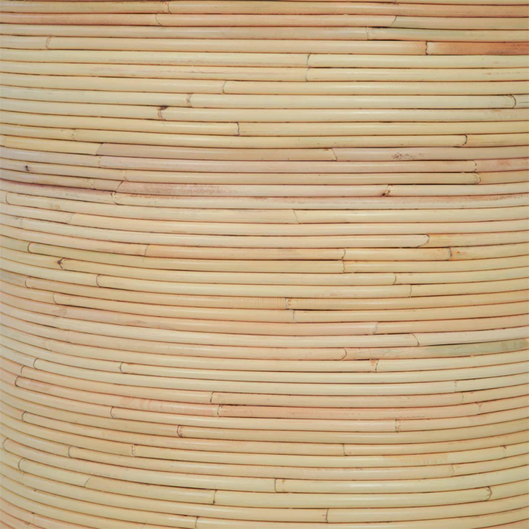 Mateo Natural Rattan Arch Side Table