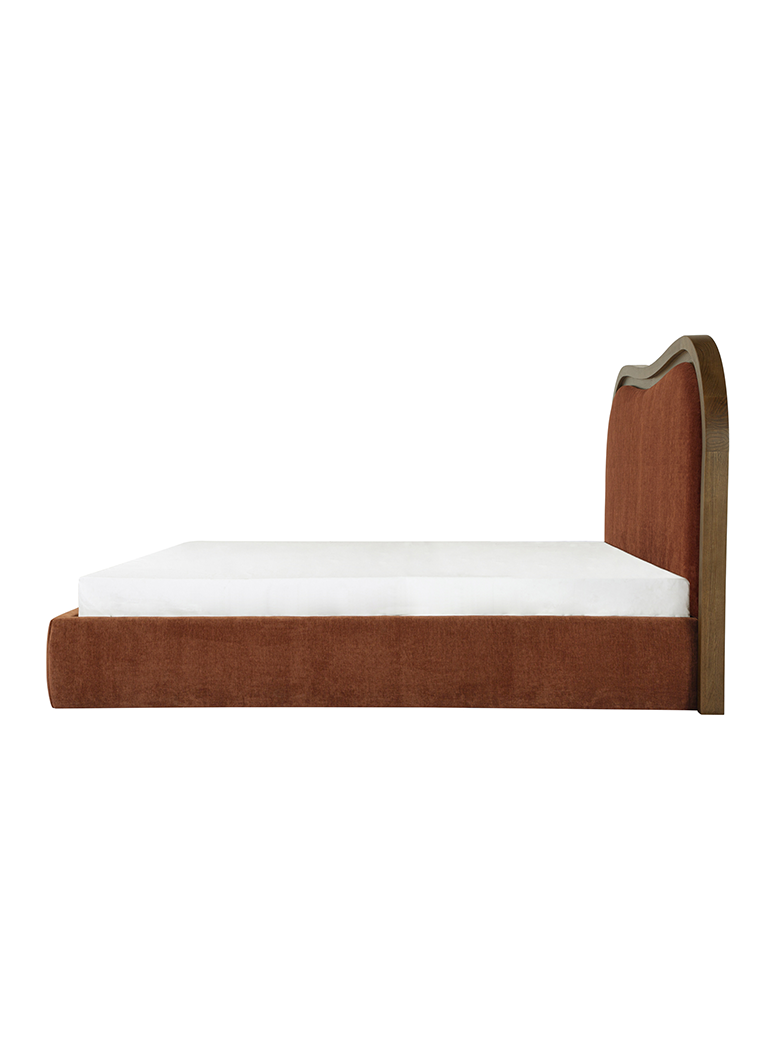 Ithariel King Bed,Chestnut