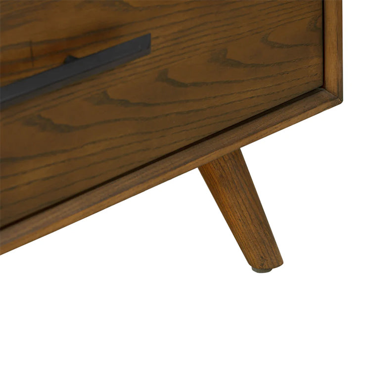 Emerie 33" Walnut 5-Drawer Chest