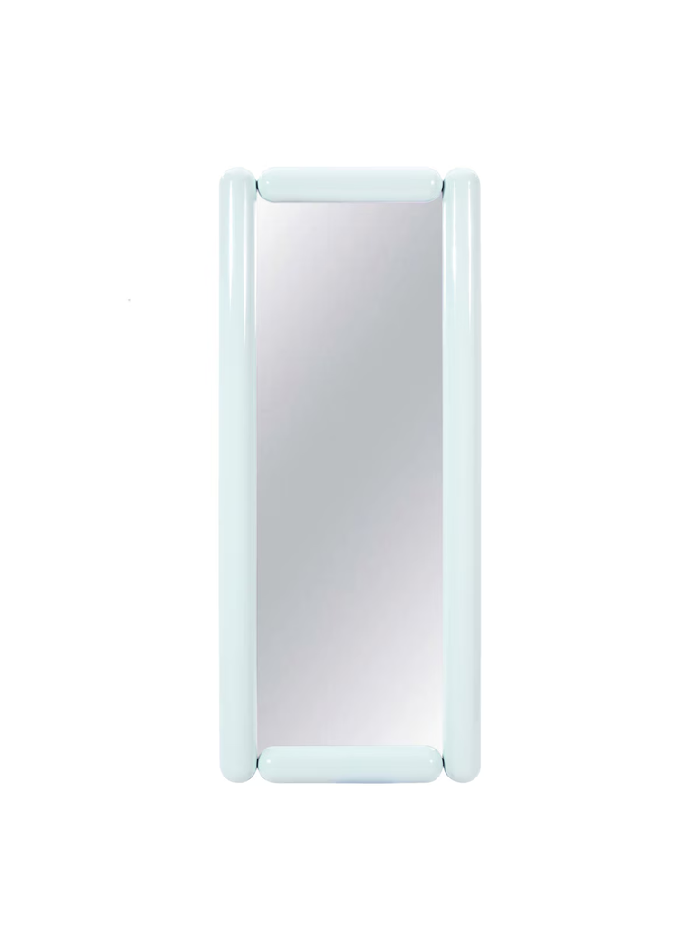 Voss Large Floor Mirror,Mint Blue