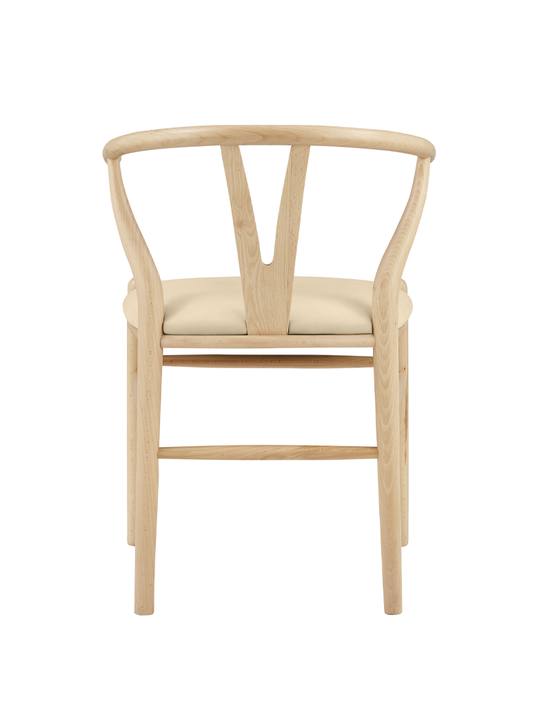 Evelyn Velvet Seat Dining Chair,ntural beige,set of 2