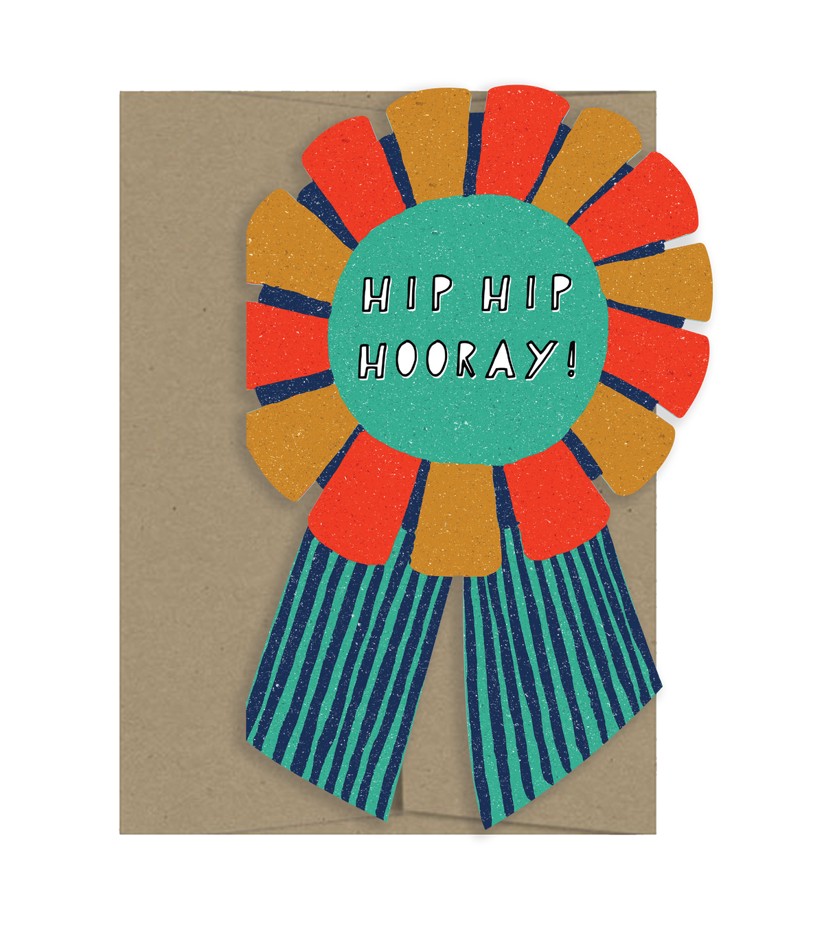Hip Hip Hooray Medallion Card