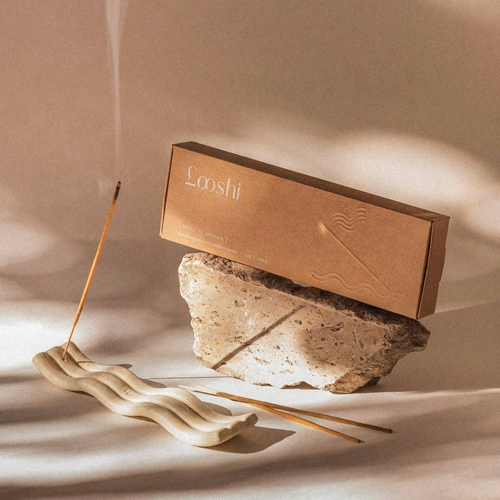 Looshi Wave Of Senses Incense Holder