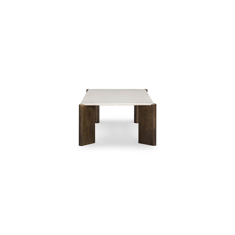 Resi Cream Quartz Rectangular Coffee Table