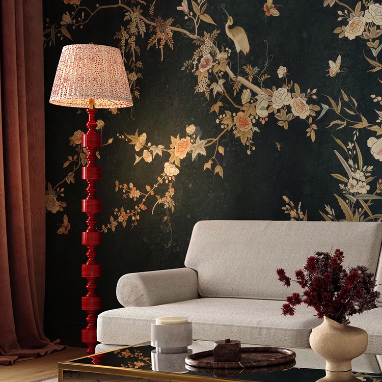 Lisano Pink Floor Lamp