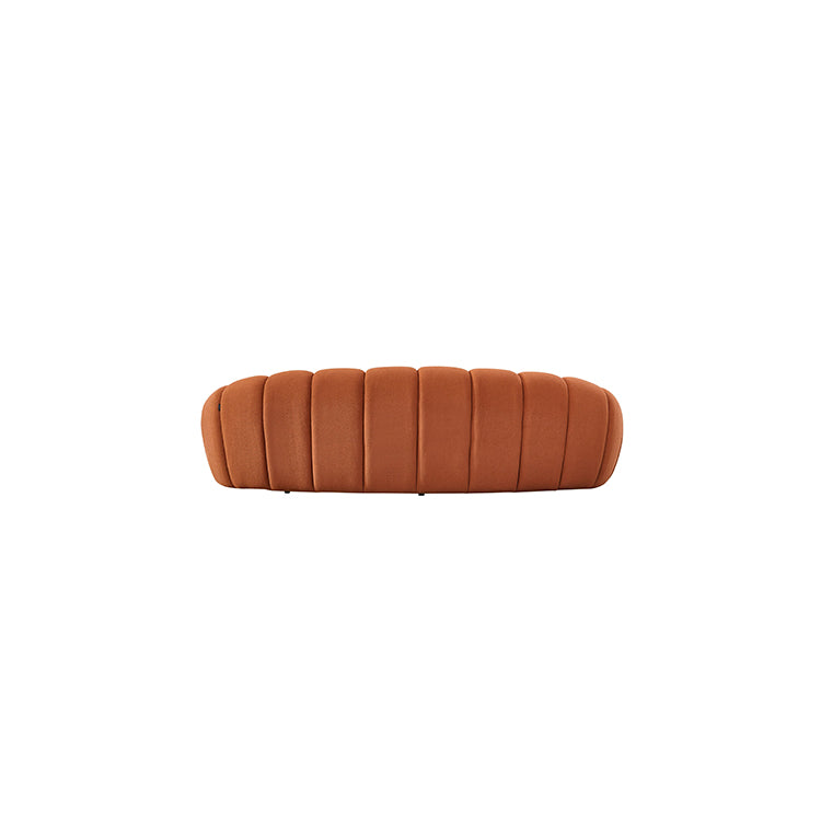 Veridian 104" Sofa, orange