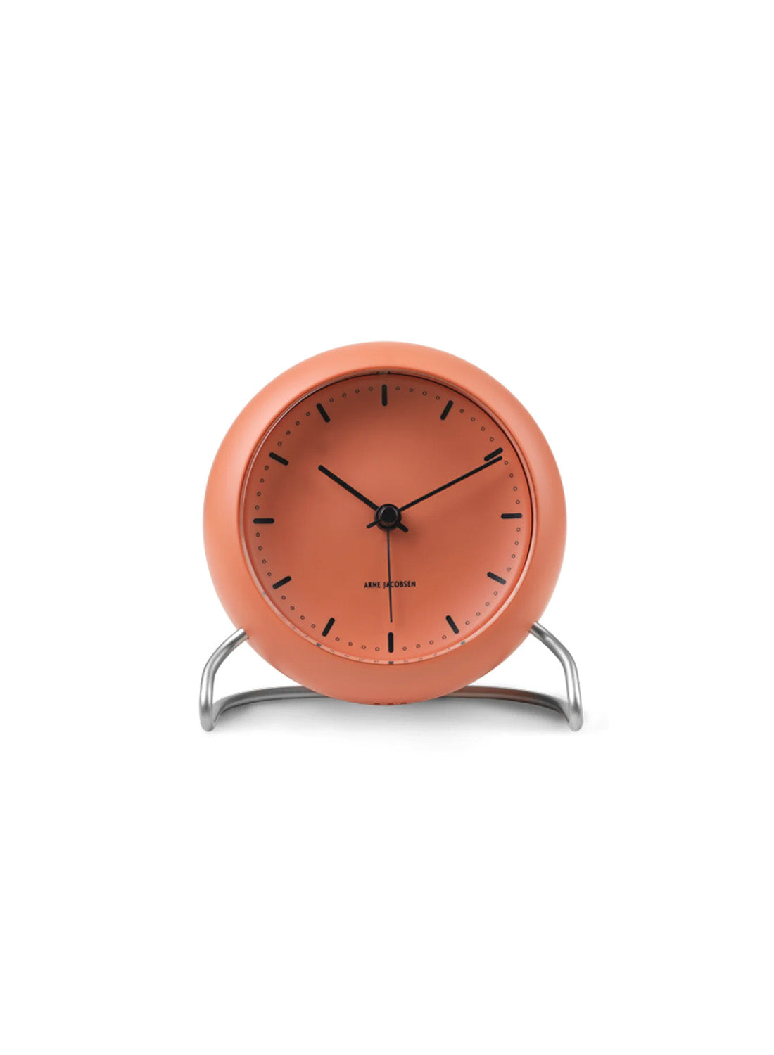 Arne Jacobsen City Hall Alarm Clock - Pale Orange
