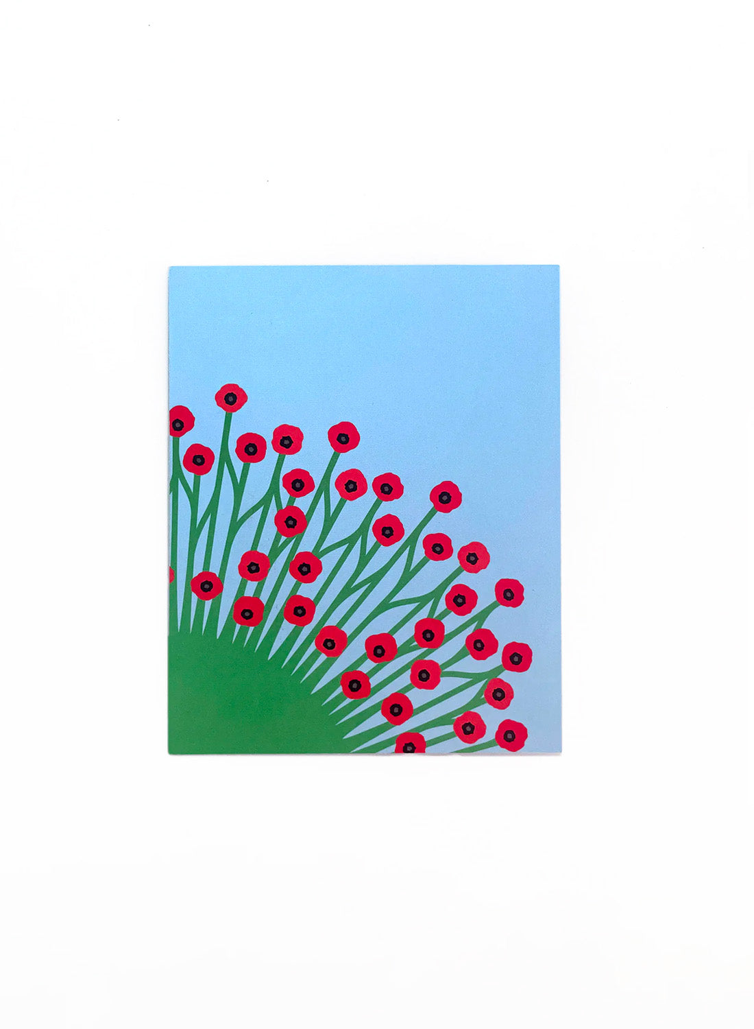 Blooming Poppies Pop Up Card