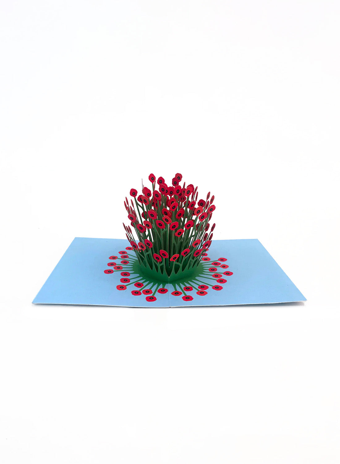 Blooming Poppies Pop Up Card
