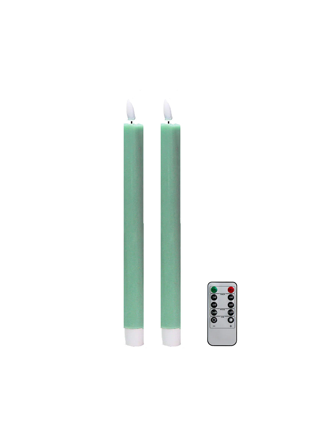 Addison Ross Sage LED Candles, set of 2