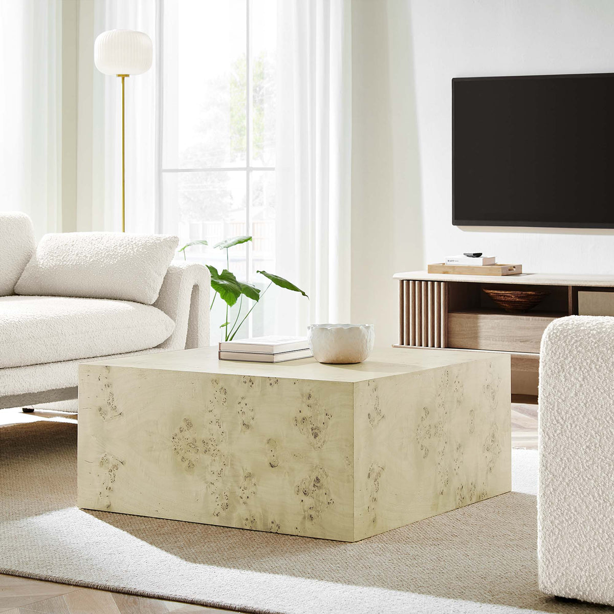 Cosmo 36" Square Coffee Table
