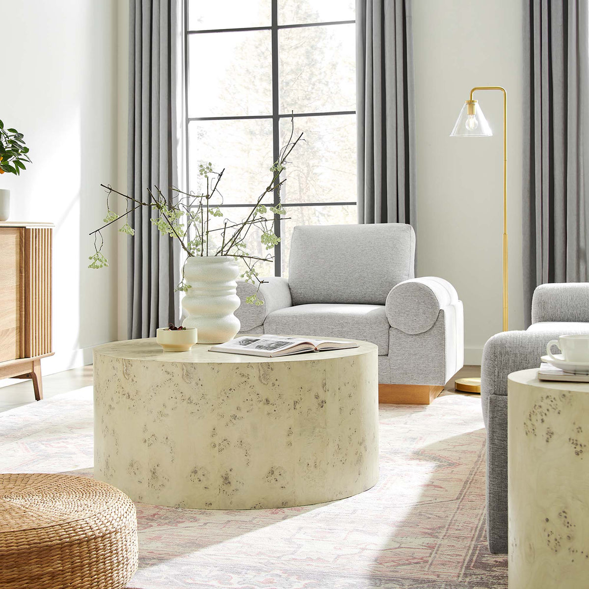 Cosmo 35" Round Coffee Table