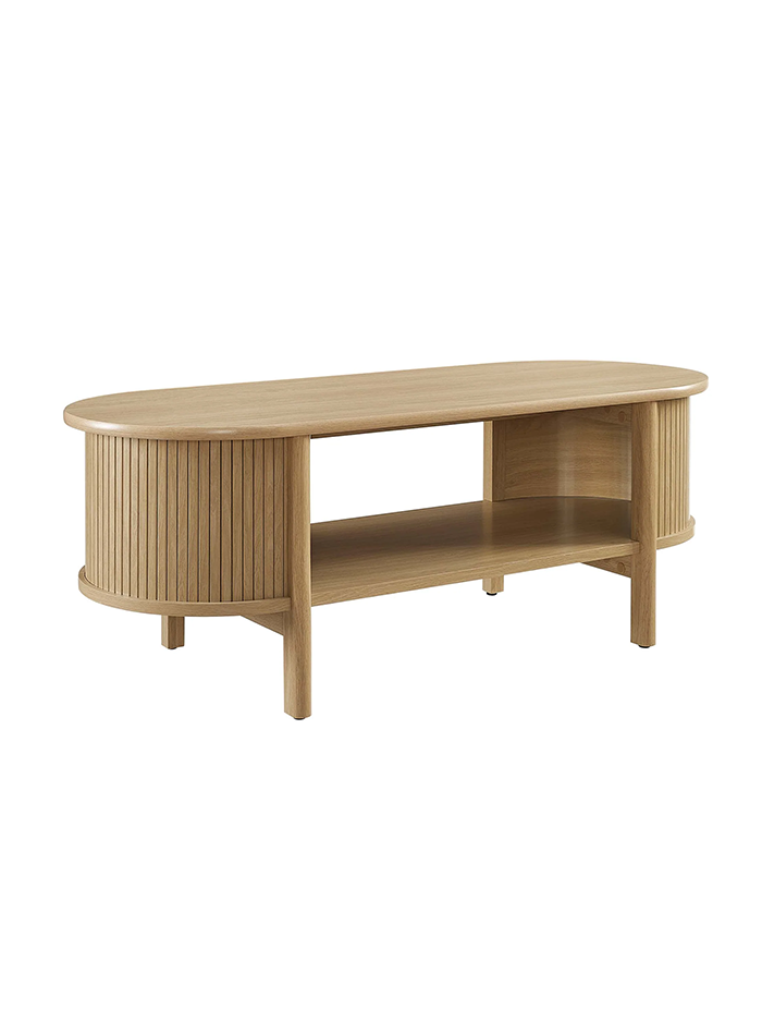 Caddie Coffee Table,oak