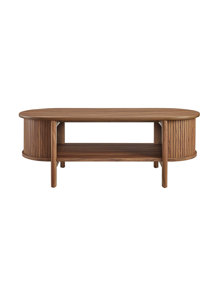 Caddie Coffee Table,walnut