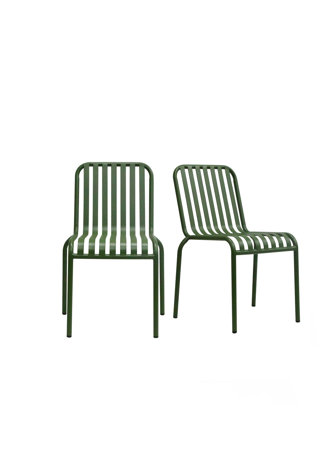 Elara Outdoor Chair, dark green (set of 2)