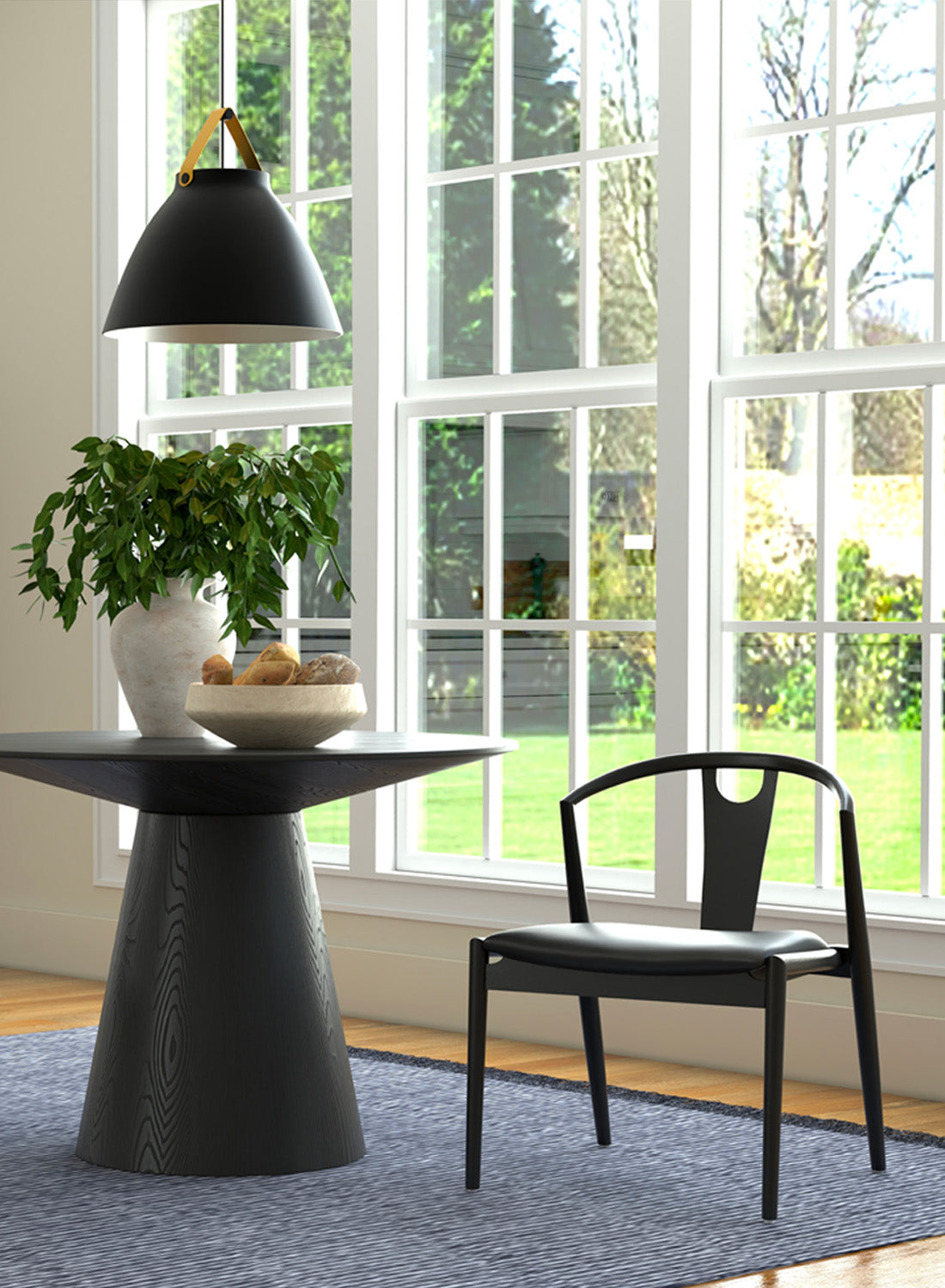 Arcadia Dining Chair, black