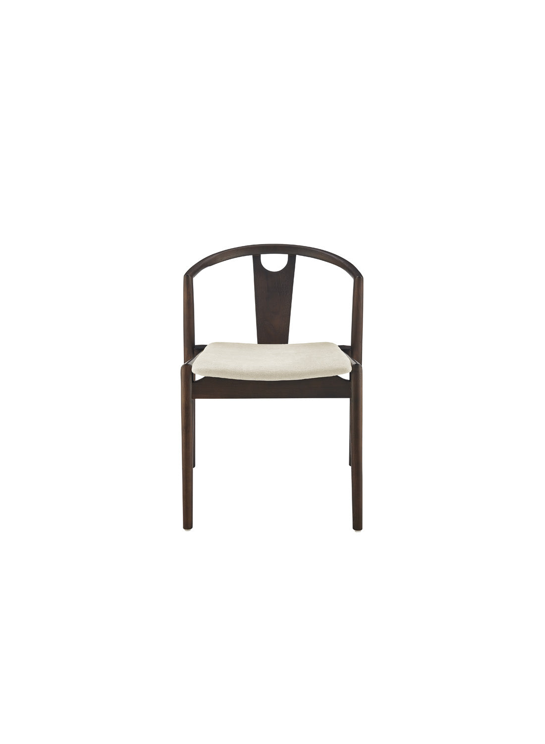 Arcadia Dining Chair, dark walnut