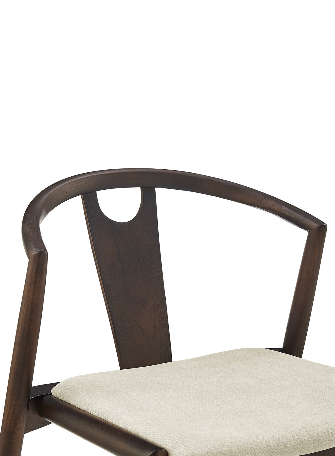 Arcadia Dining Chair, dark walnut