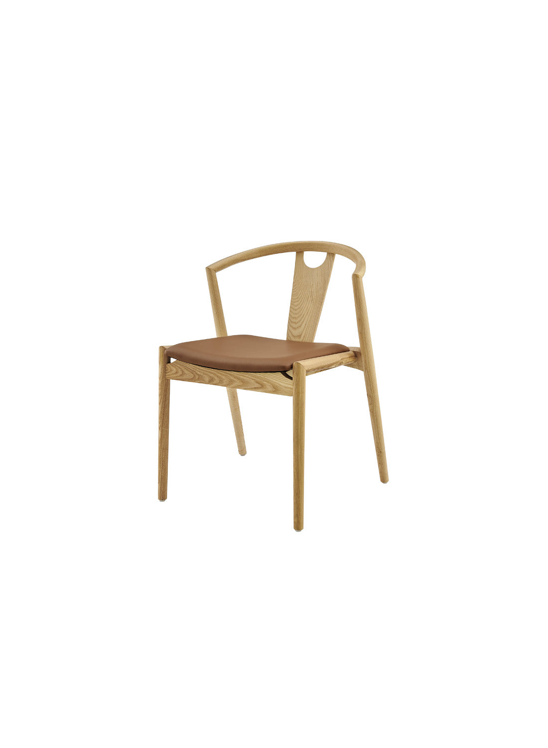 Arcadia Dining Chair, tan natural